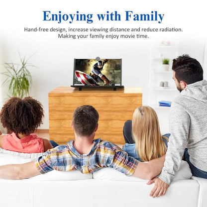 14 Inch Screen Expanders & Magnifier Amplifier,3D HD | Phone Holder for All Smartphones with Anti scratch Features